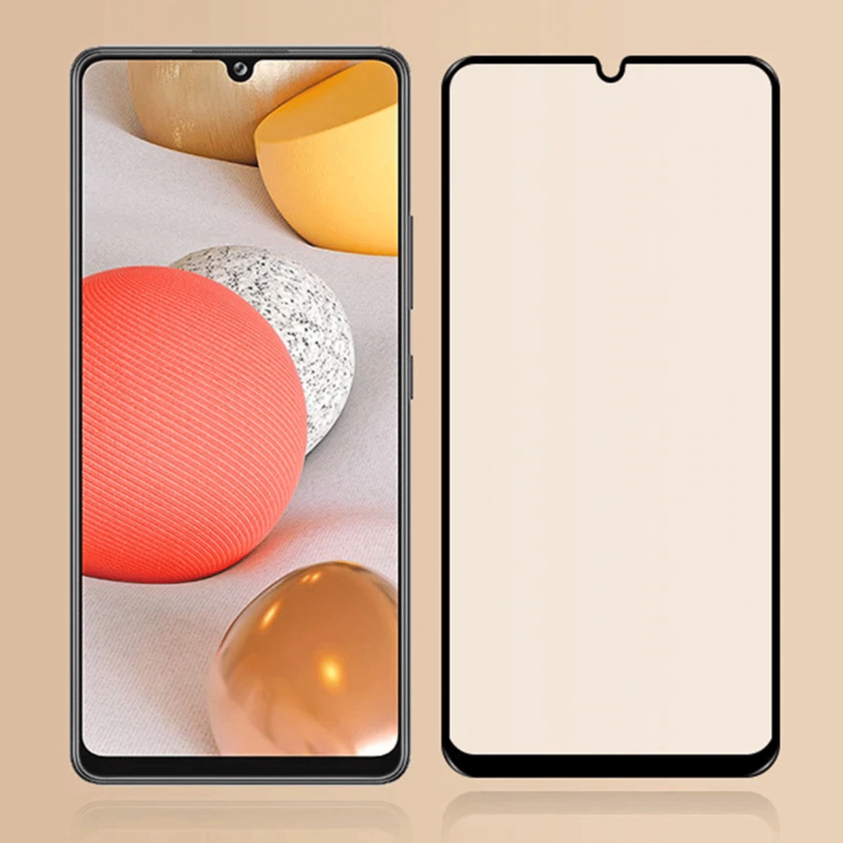 Screen Protector Samsung A42 5G - 3D Tempered Glass Black