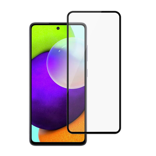 Skärmskydd Samsung A52 - 3D Härdat Glas Svart