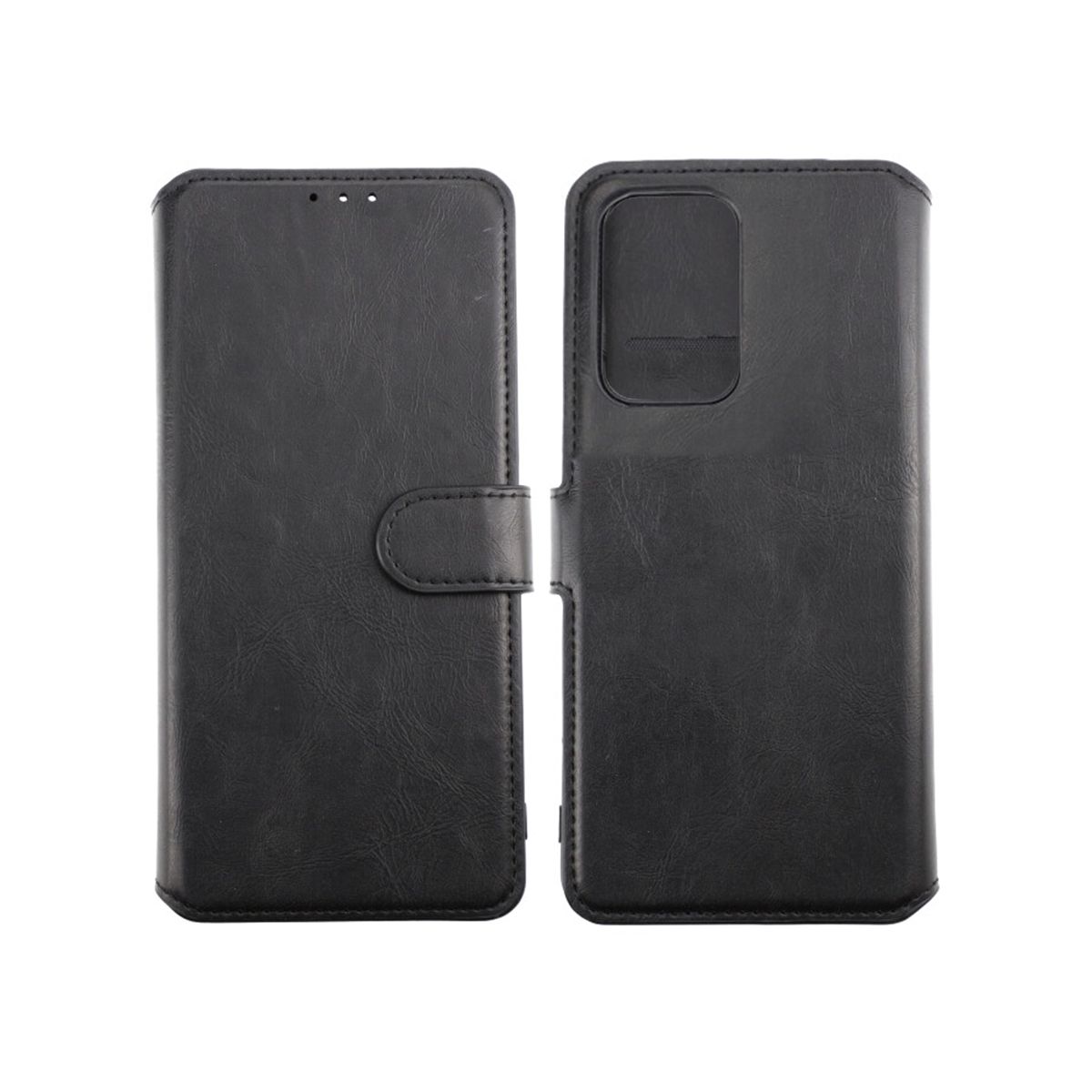 Samsung Galaxy A52 RV Flip Stand TPU+PC Leather Case Black High Quality