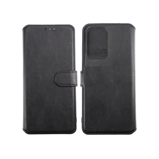 Samsung Galaxy A52 RV Flip Stand TPU+PC Leather Case Black High Quality