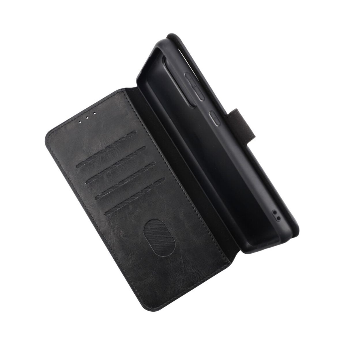 Samsung Galaxy A52 RV Flip Stand TPU+PC Leather Case Black High Quality