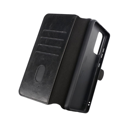 Samsung Galaxy A52 RV Flip Stand TPU+PC Leather Case Black High Quality