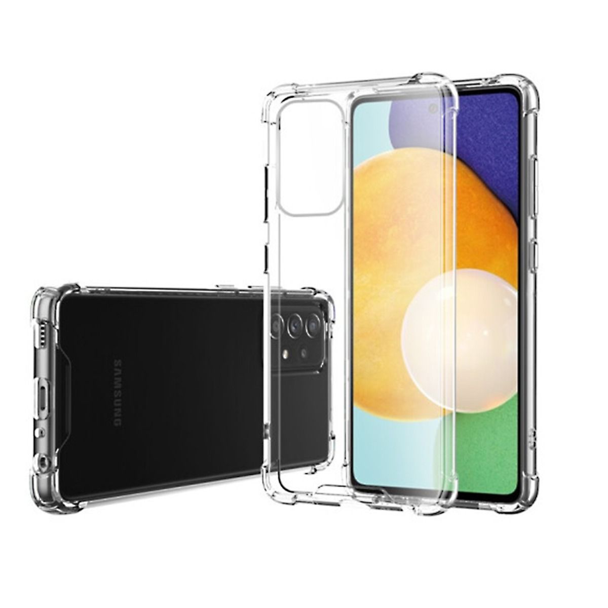 Shockproof Case Samsung A52 - Transparent