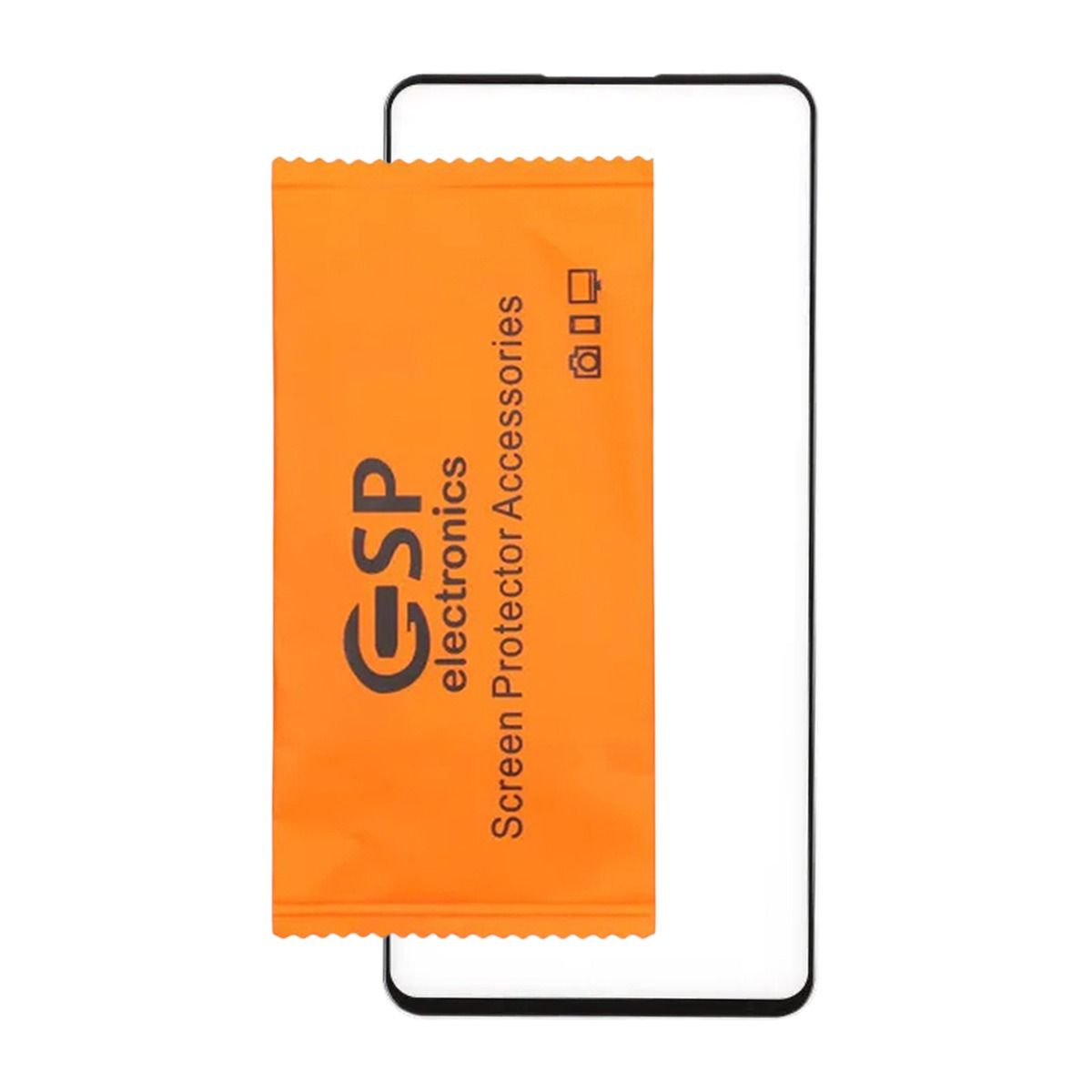 Skärmskydd Galaxy A72 - 3D Härdat Glas Svart Bulk