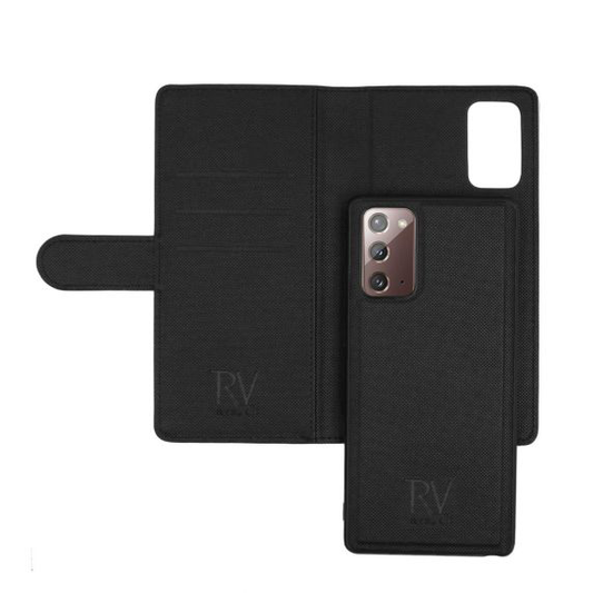 Samsung Galaxy Note 20 Plånboksfodral Magnet Rvelon - Svart
