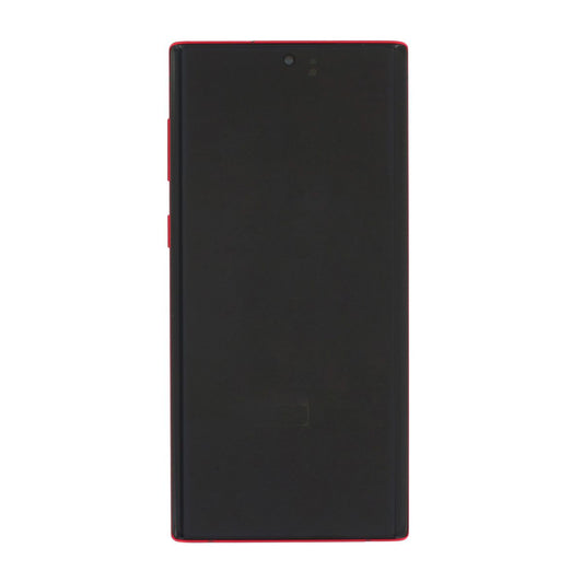 Samsung Galaxy Note 10 Skärm med LCD Display - Röd