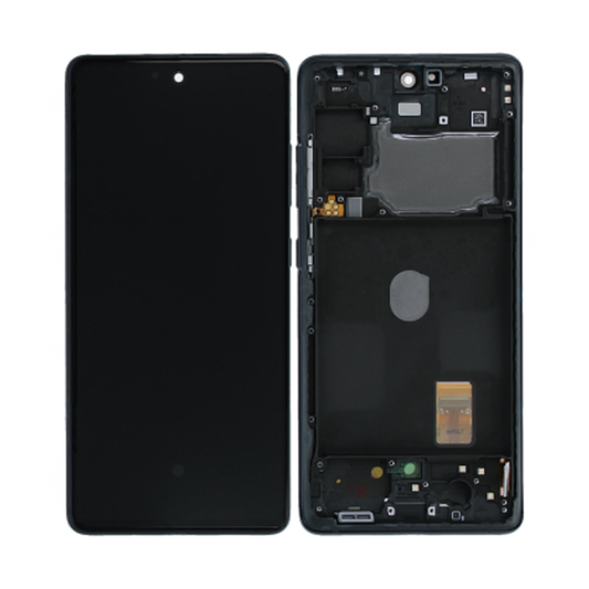 Samsung Galaxy S20 FE (SM-G780F) Skärm med LCD Display Original - Blå