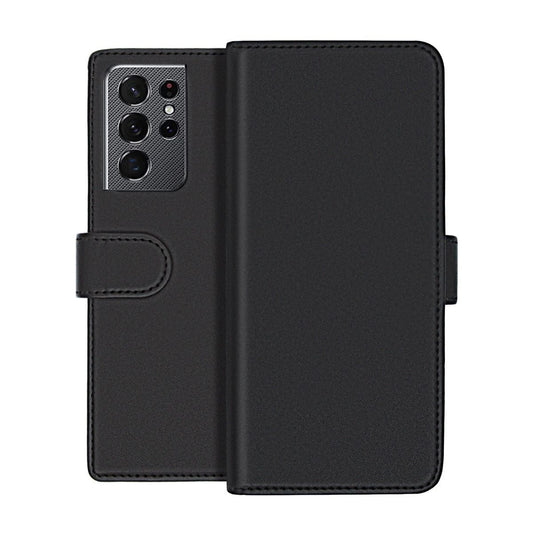 RV Magnetic Wallet Case-Galaxy S21 Ultra-Black