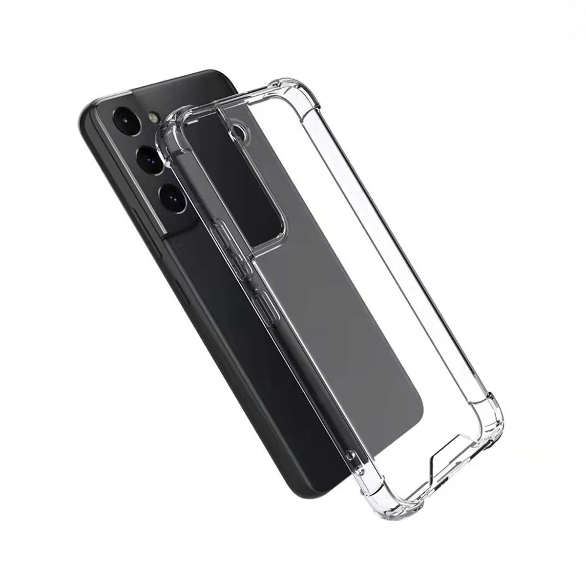 Samsung Galaxy S22 5G Shockproof Phone Case - Transparent