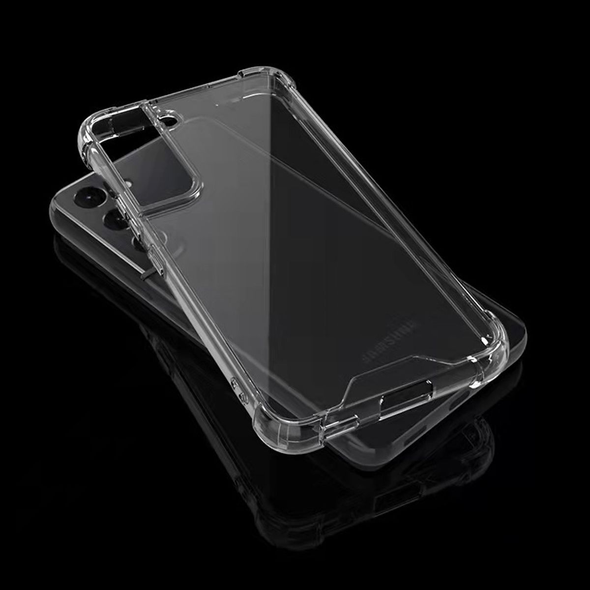 Samsung Galaxy S22 5G Shockproof Phone Case - Transparent