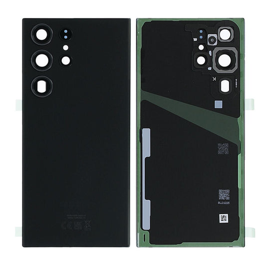Samsung Galaxy S23 Ultra Baksida Original - Svart