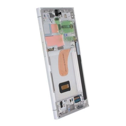 Samsung Galaxy S23 Ultra Skärm med LCD Display Original - Ljusblå