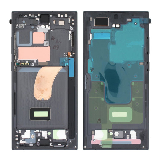 Samsung Galaxy S23 Ultra Middle Frame Original - Black