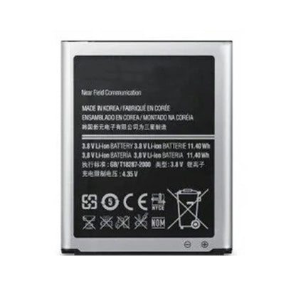 Samsung Galaxy S3 Batteri med Baksida - Blå