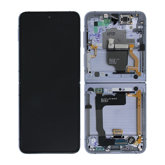 Samsung Galaxy Z Flip 4 Skärm med LCD Display Original - Svart