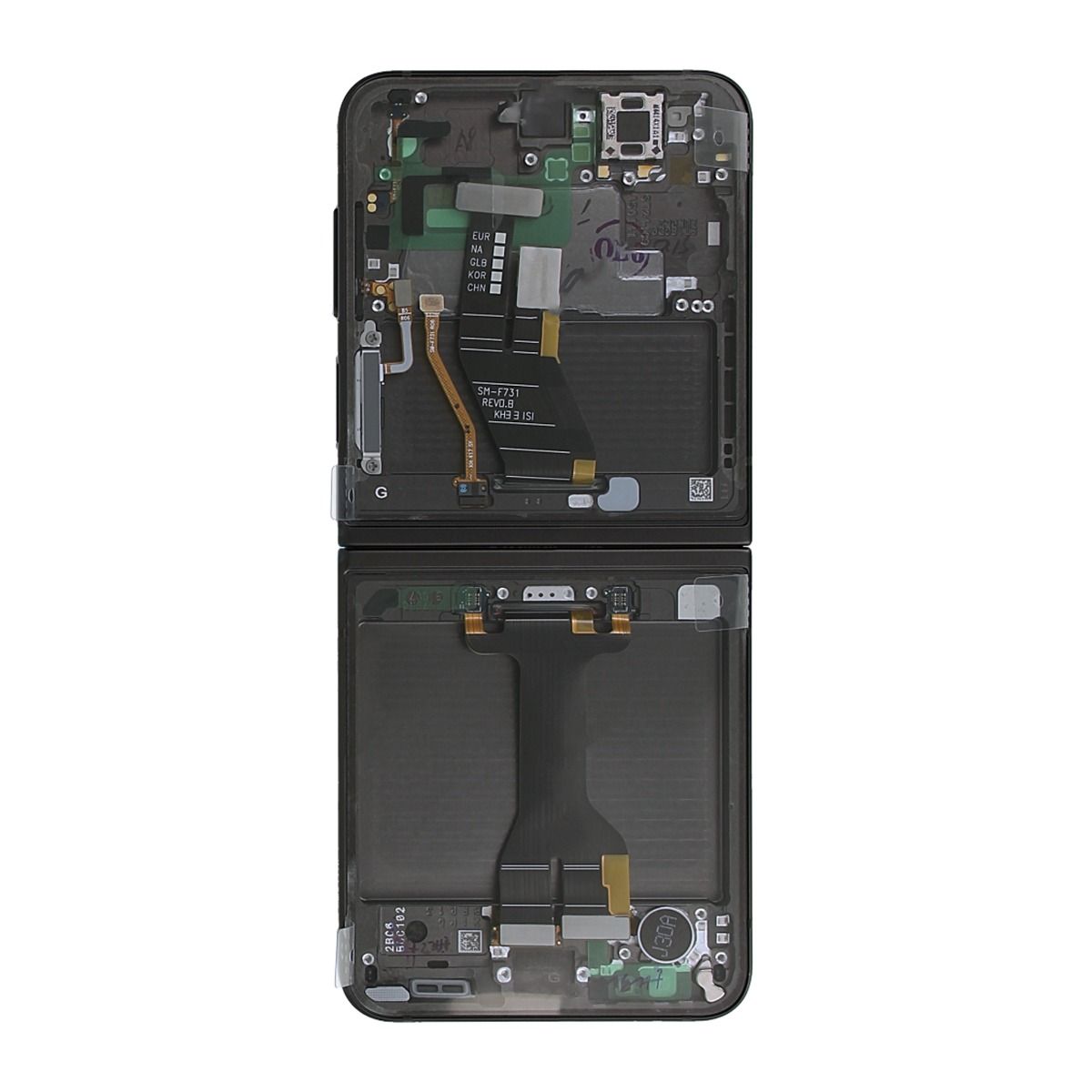 Samsung Galaxy Z Flip 5 Skärm med LCD Display Original - Grå