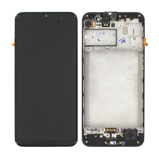 Samsung Galaxy M31 Skärm med LCD Display - Svart