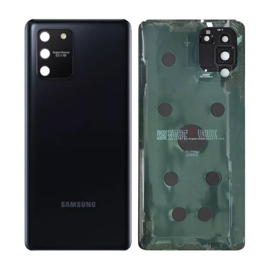 Samsung Galaxy 10 Lite Baksida - Svart