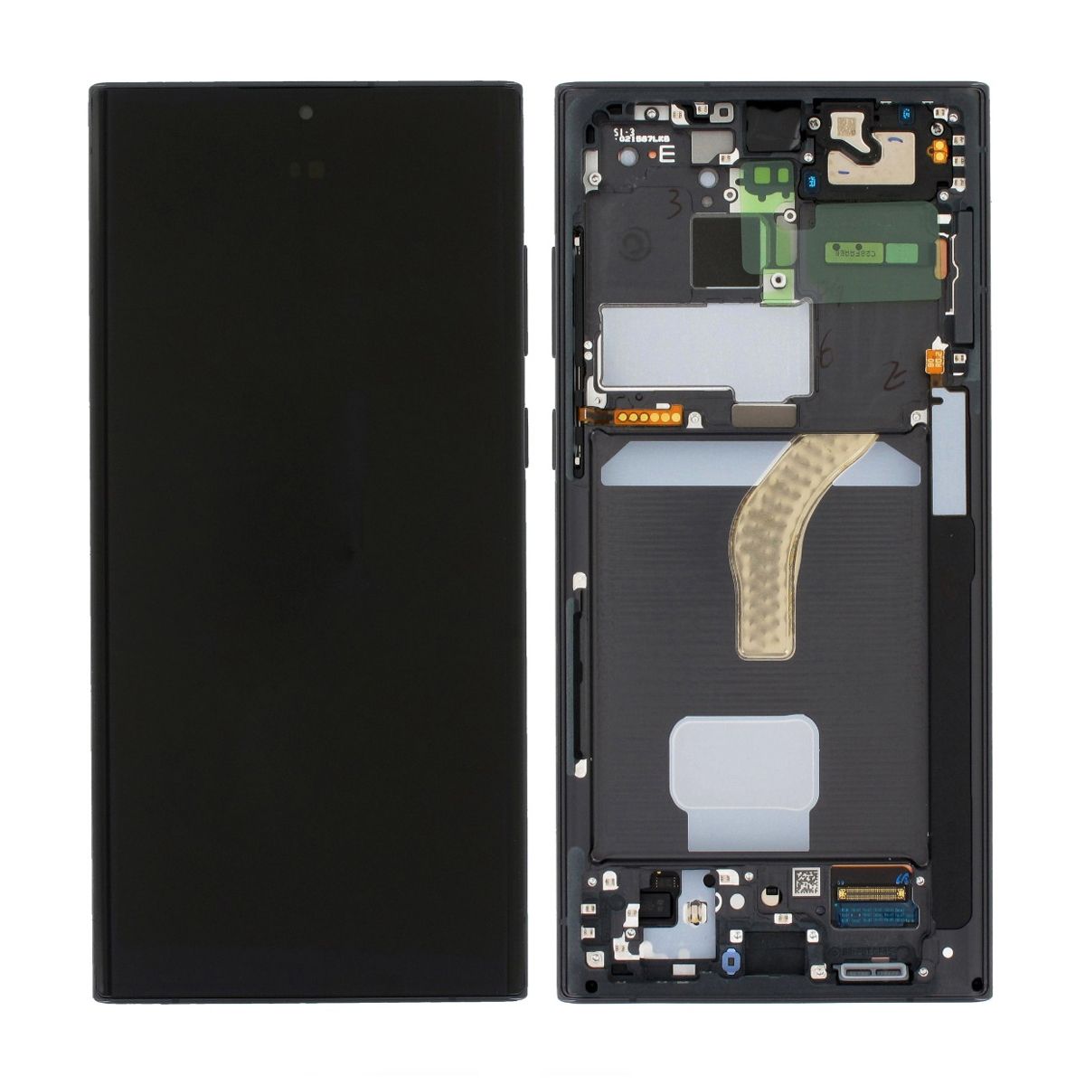 Samsung Galaxy S22 Ultra Screen with LCD Display Original - Black