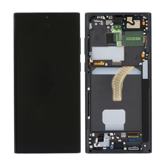 Samsung Galaxy S22 Ultra Screen with LCD Display Original - Black