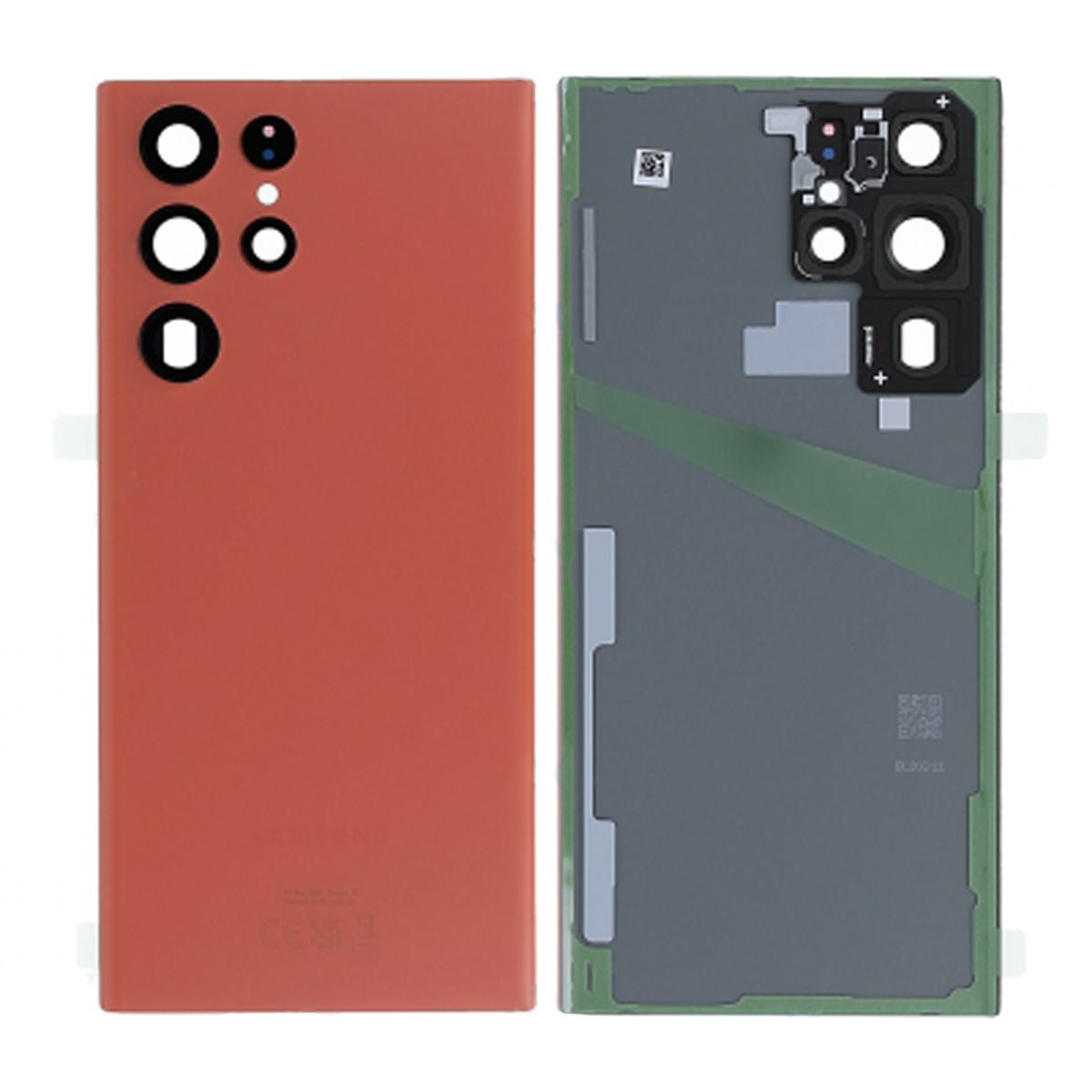 Galaxy S22 Ultra Back Cover Red