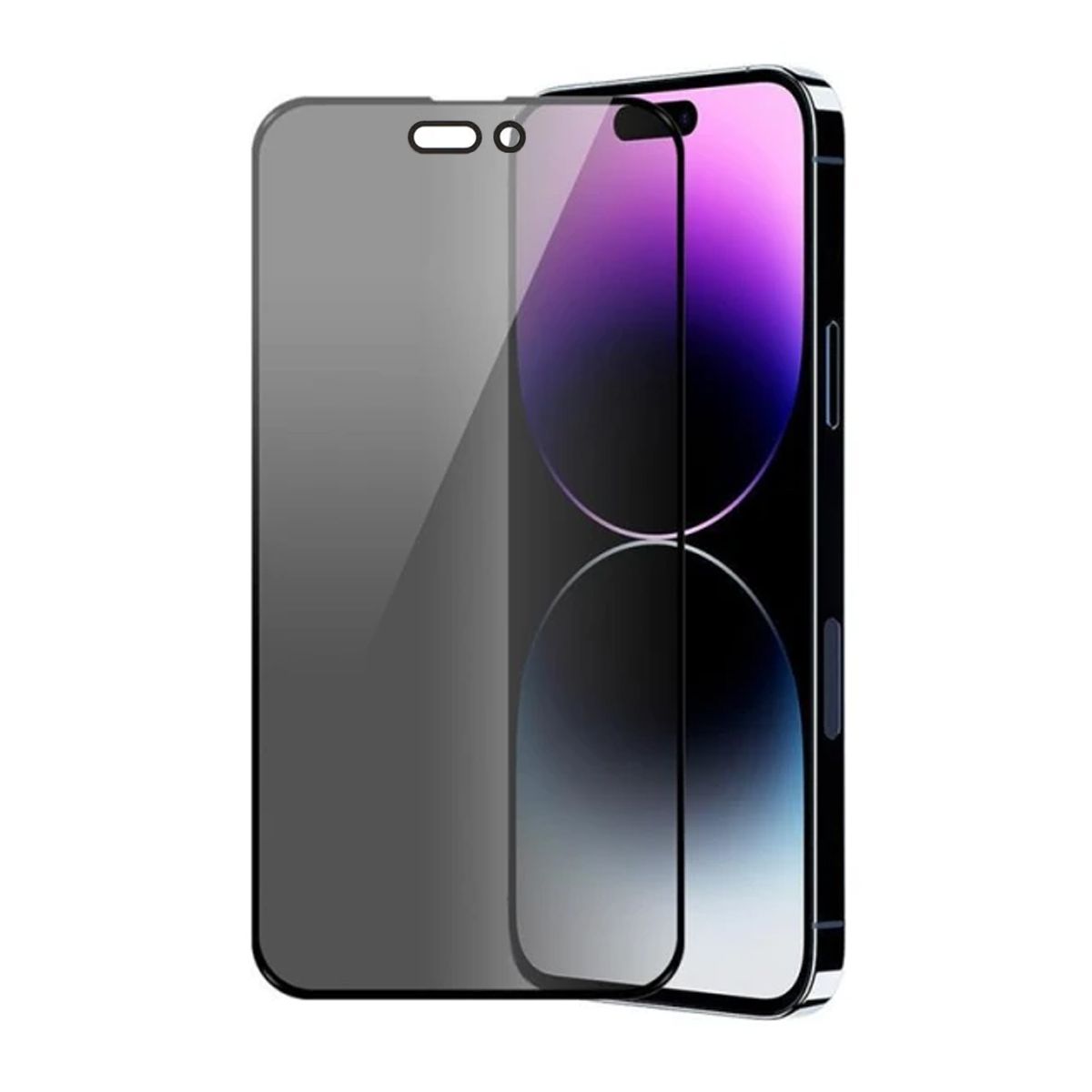 Screen Protector iPhone 14 Pro - Full Privacy Tempered Glass with Packing