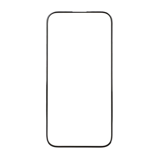 Skärmskydd iPhone 15/16 - 3D Härdat Glas Svart Bulk