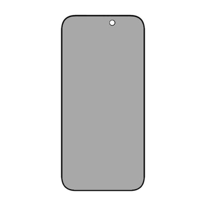 Skärmskydd iPhone 15/16 - Privacy 3D Härdat Glas Bulk