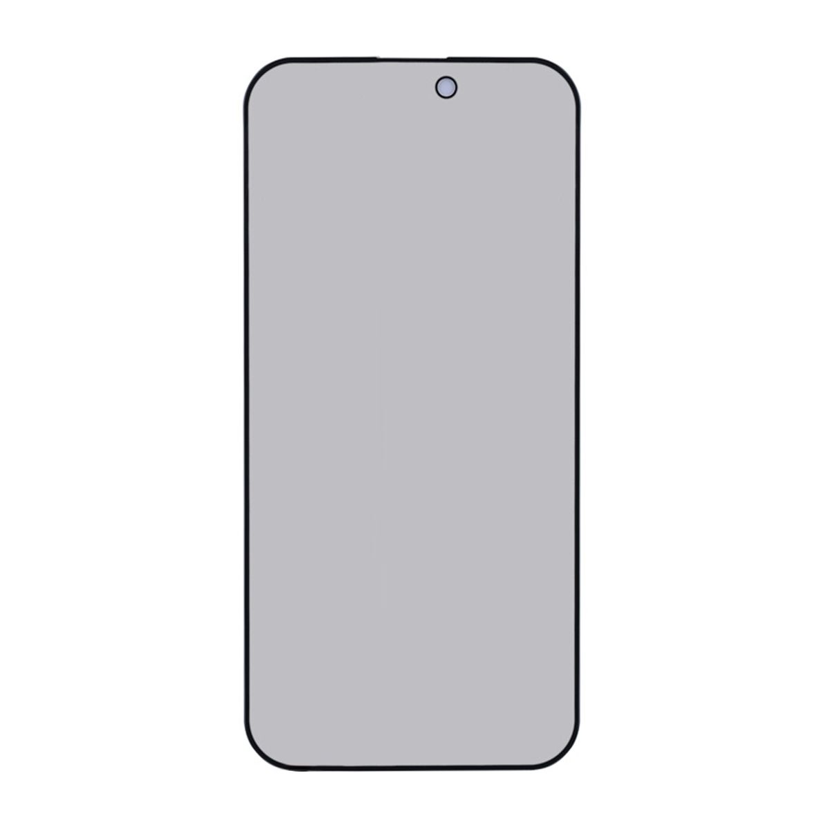 Skärmskydd iPhone 15/16 Plus - Privacy 3D Härdat Glas Bulk