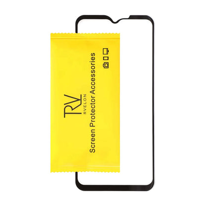 Skärmskydd Samsung Xcover 6 Pro - 3D Härdat Glas - Svart Bulk