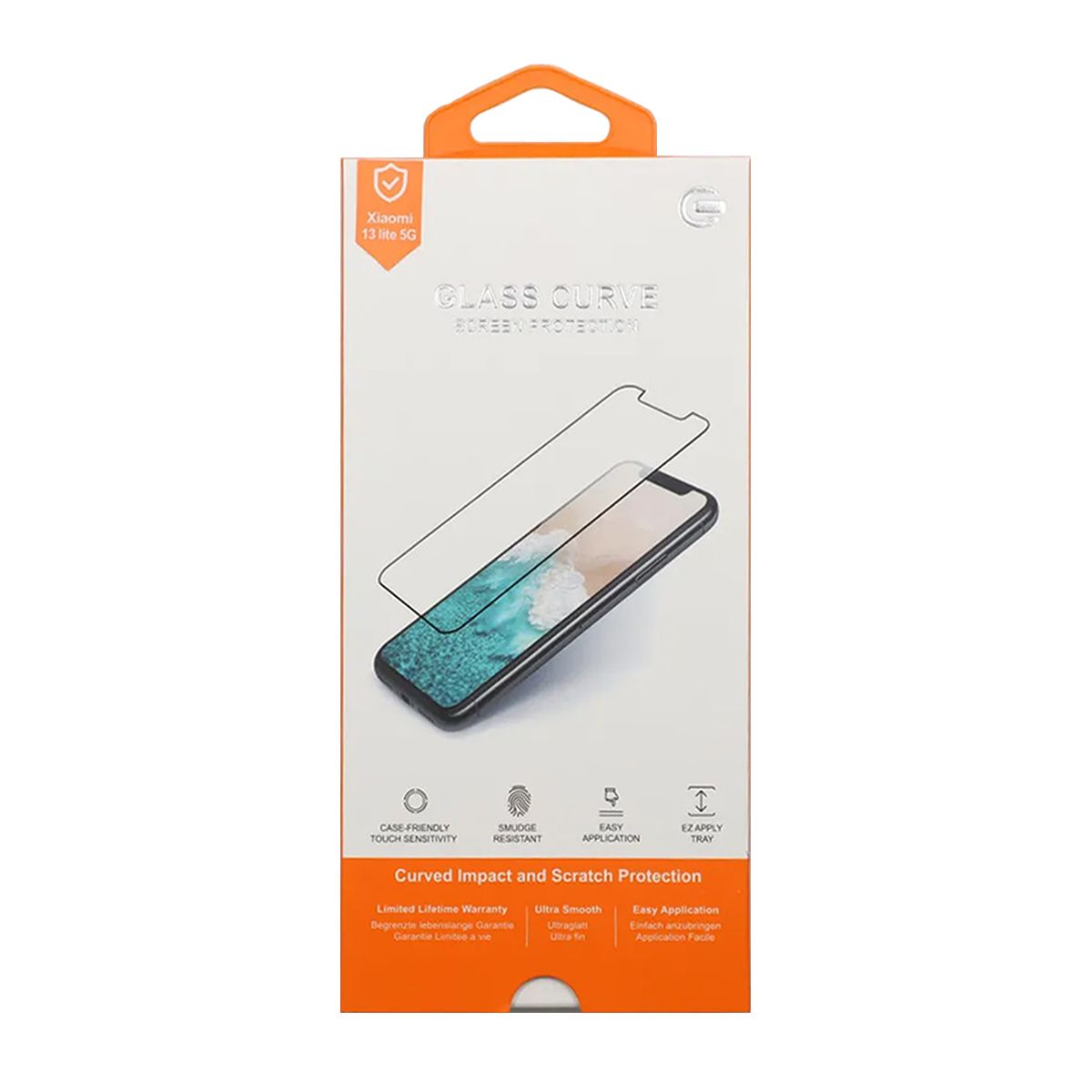 Skärmskydd Xiaomi Redmi Note 12 3D Härdat Glas - Svart