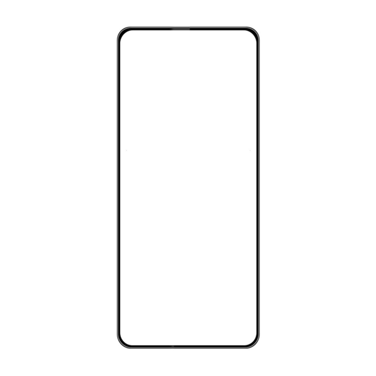 Skärmskydd Xiaomi Redmi Note 12 3D Härdat Glas - Svart Bulk