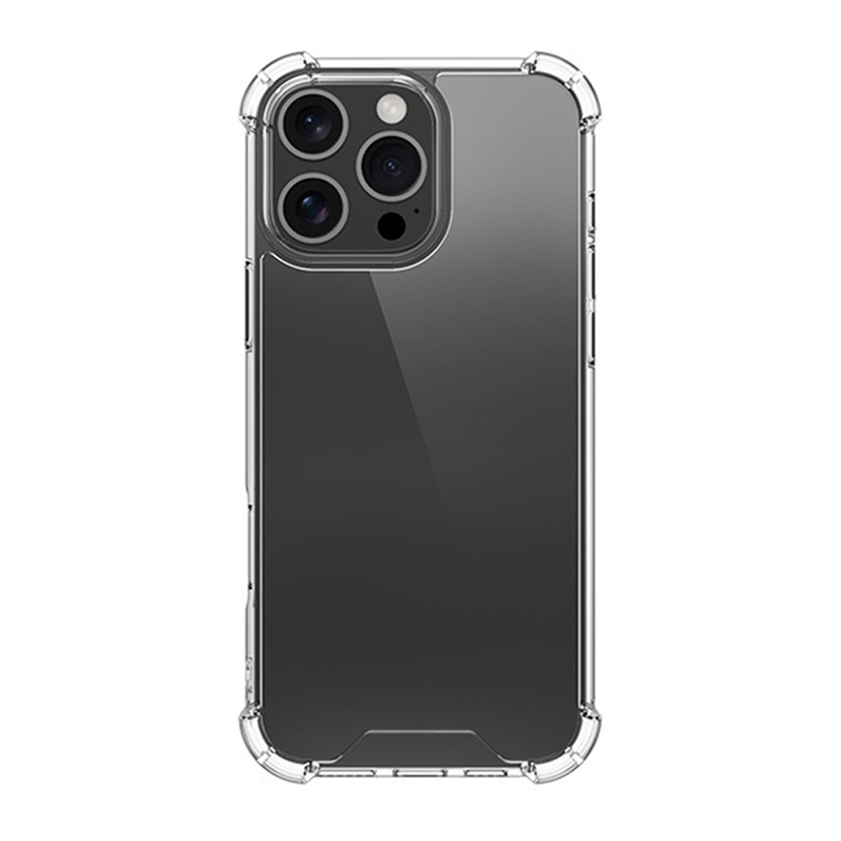 iPhone 16 Pro Shockproof Case - Transparent