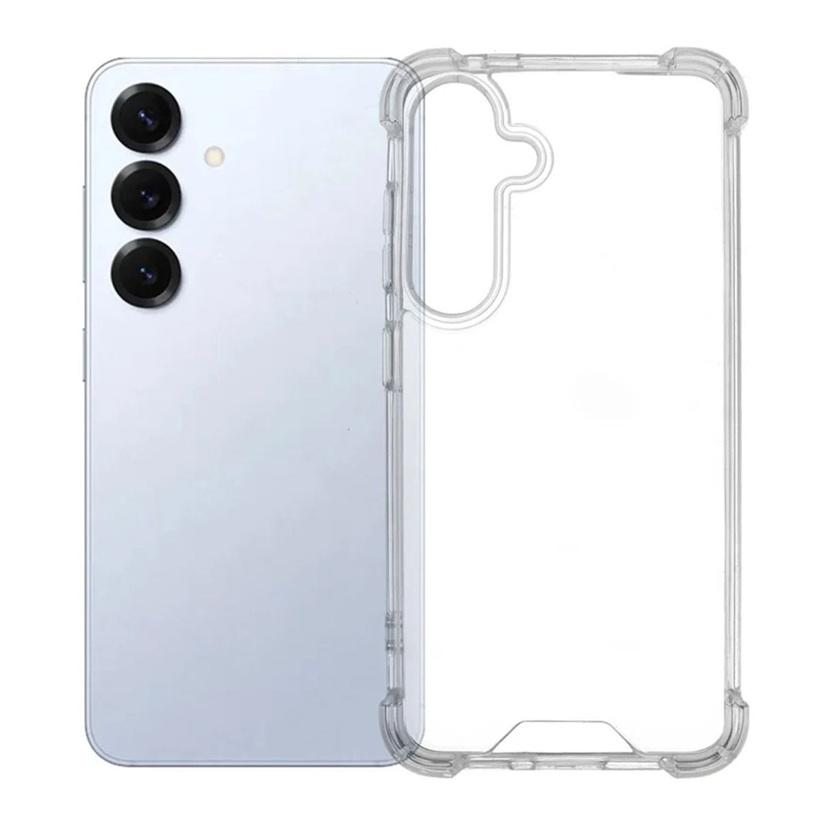 Mobilskal Stöttåligt för Samsung S26 - Transparent