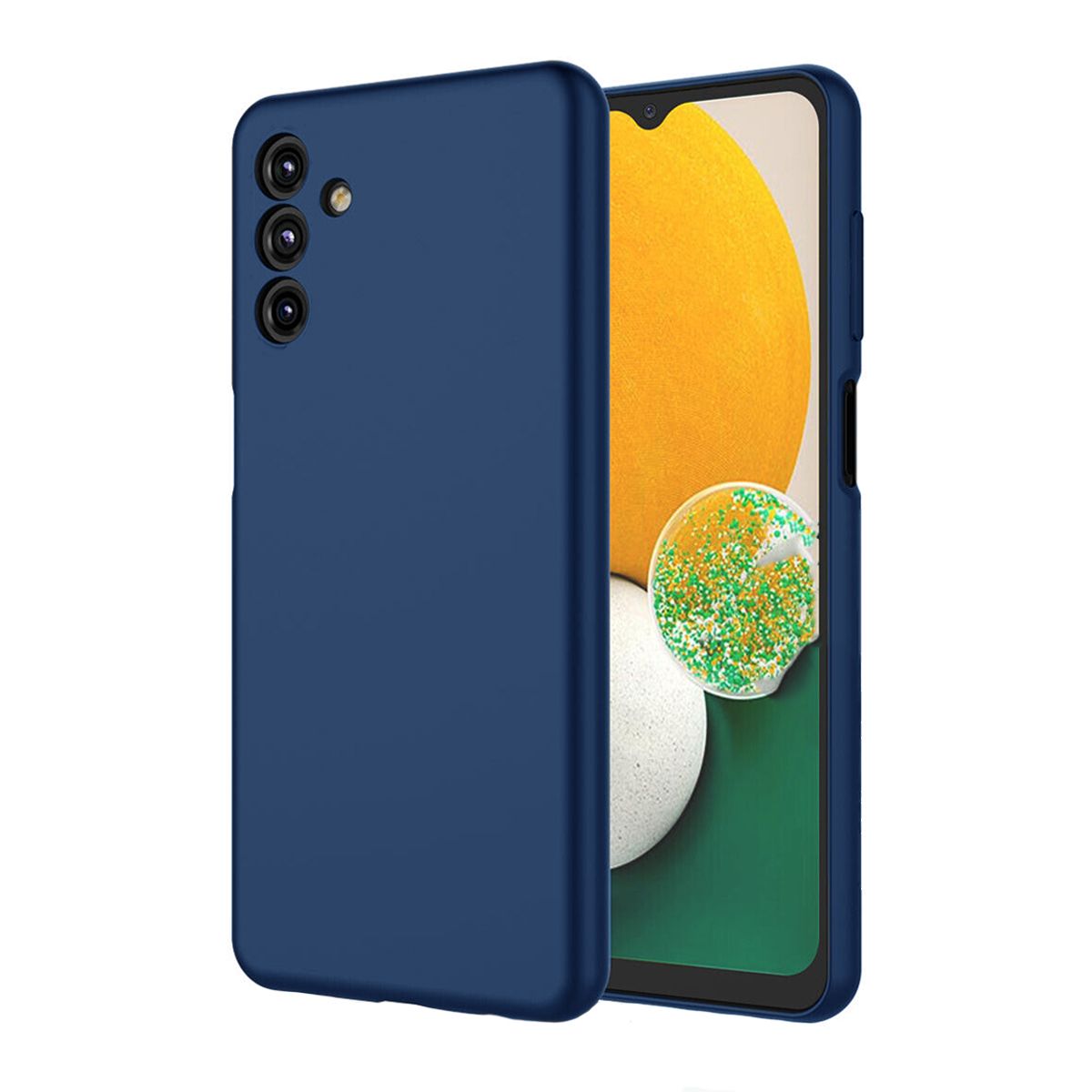 Samsung Galaxy A04s Silikonskal - Mörkblå