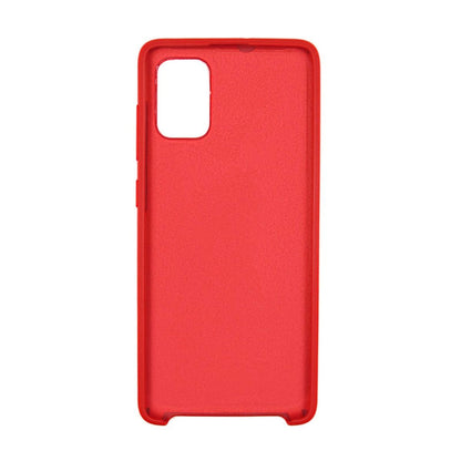Samsung Galaxy A71 Silicone Case - Red