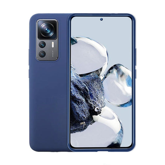 Xiaomi 12T/Xiaomi 12T Pro Silikonskal - Mörkblå