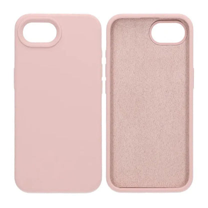 Mobilskal Silikon till iPhone 16e och 17e - Sand Rosa