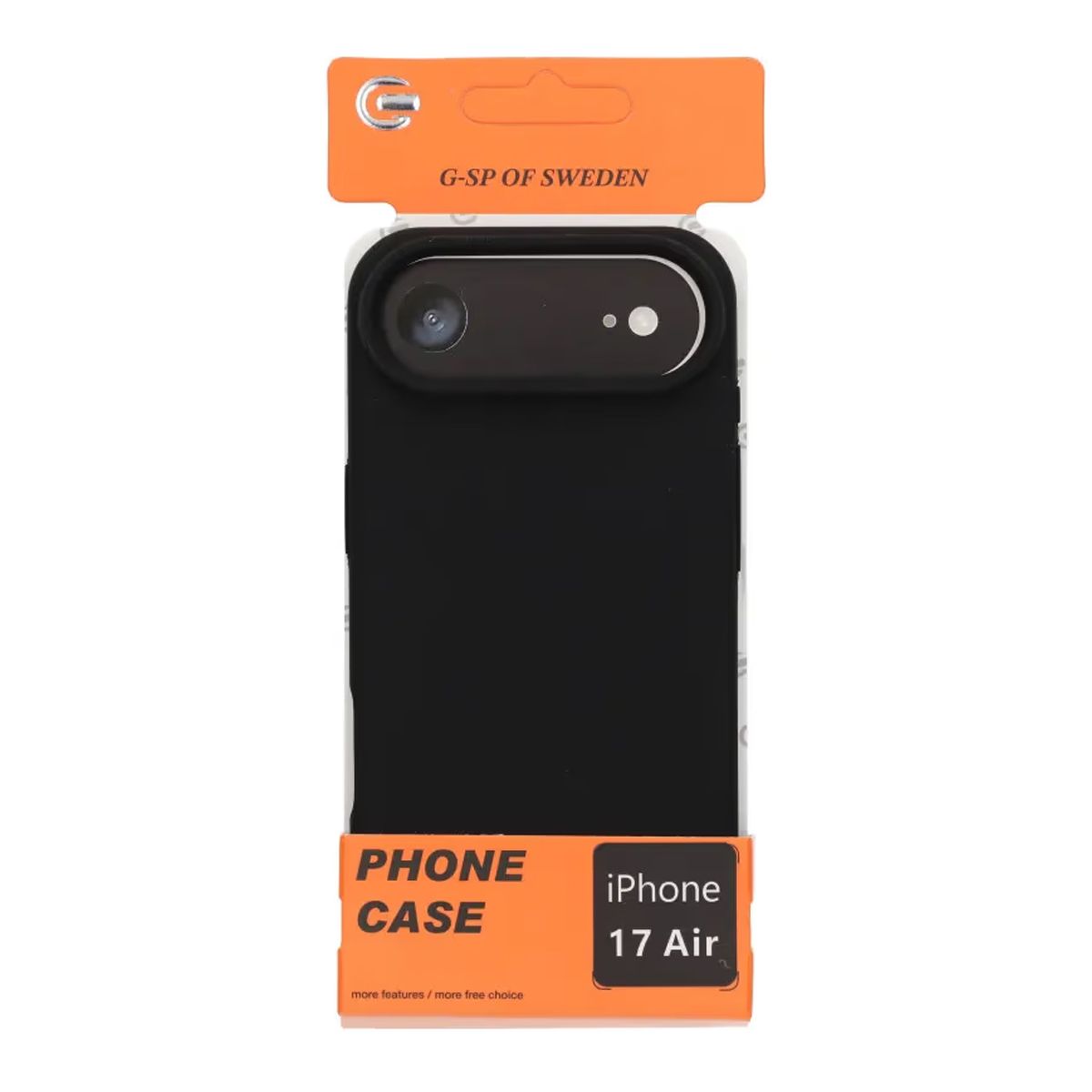 Silicone Case iPhone Air - Black