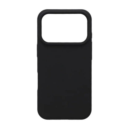 Soft Silicone Mobile Case for iPhone 17 Pro - Black