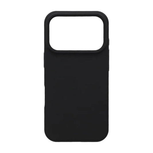 Soft Silicone Mobile Case for iPhone 17 Pro - Black