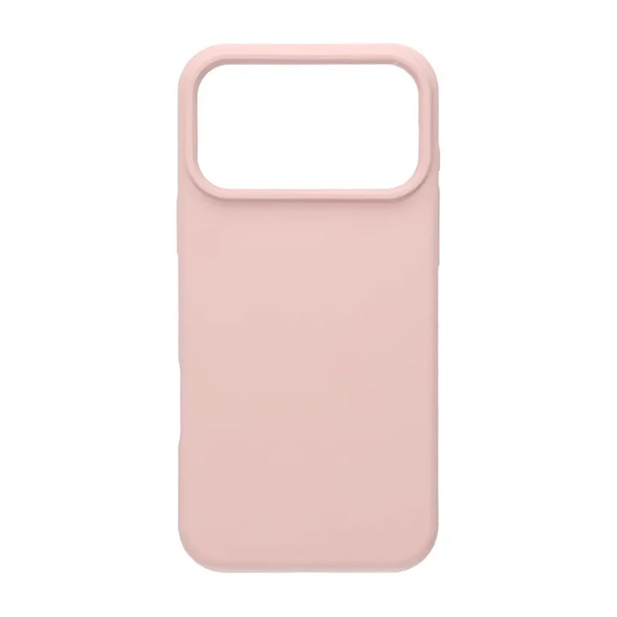 Mobilskal Mjukt Silikon för iPhone 17 Pro Max - Sandrosa