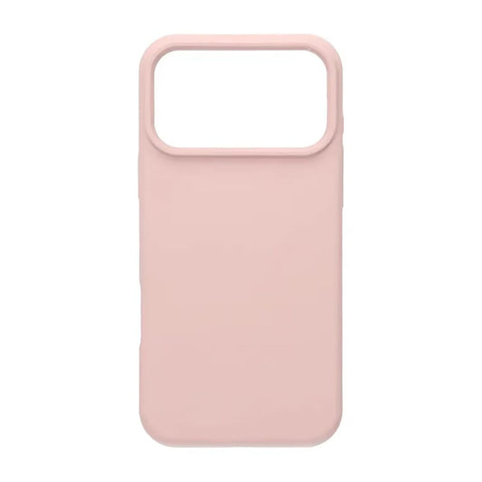 Mobilskal Mjukt Silikon för iPhone 17 Pro Max - Sandrosa