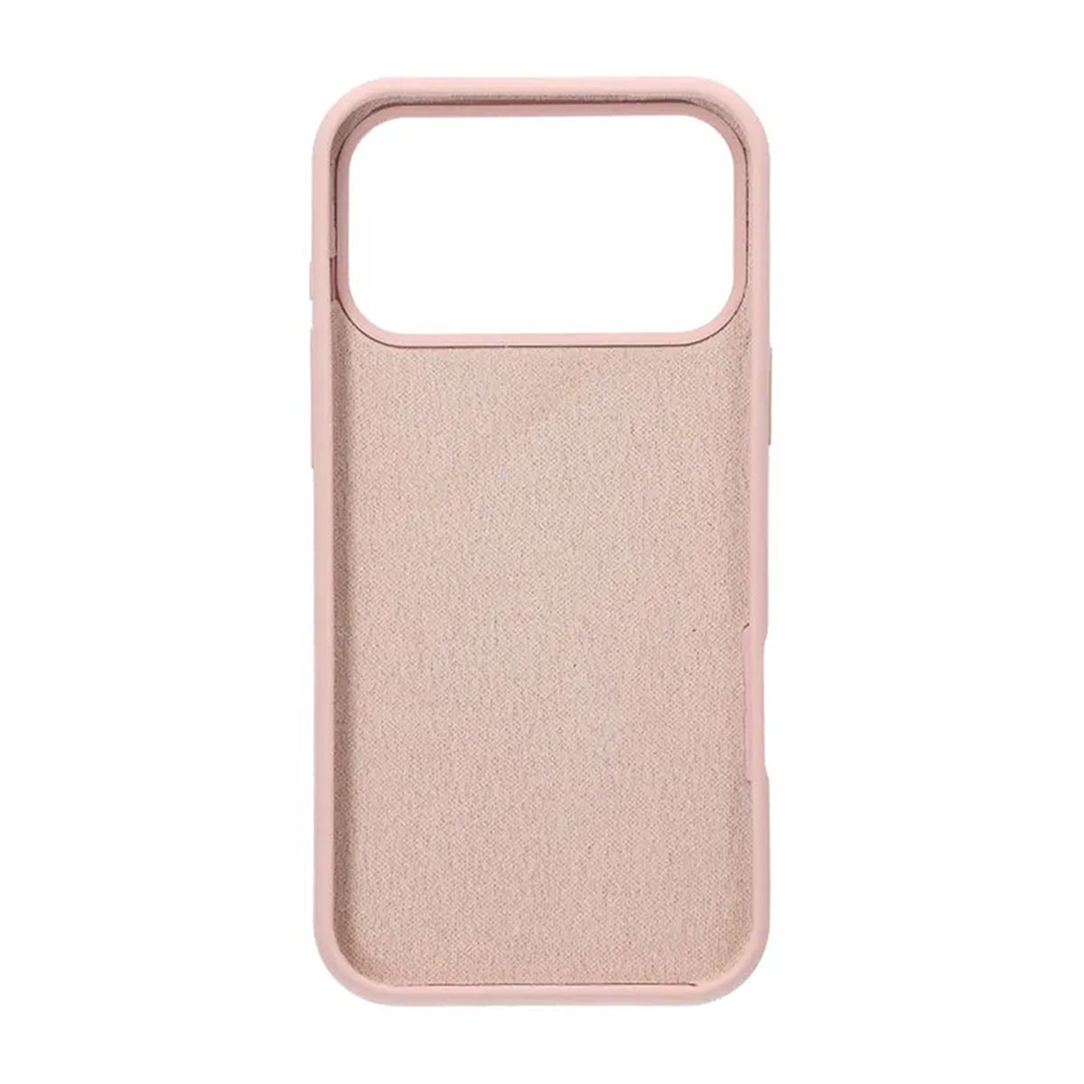 Mobilskal Mjukt Silikon för iPhone 17 Pro Max - Sandrosa