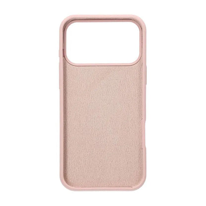 Mobilskal Mjukt Silikon för iPhone 17 Pro Max - Sandrosa