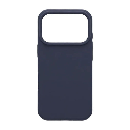 Soft Silicone Mobile Case for iPhone 17 Pro - Dark Blue