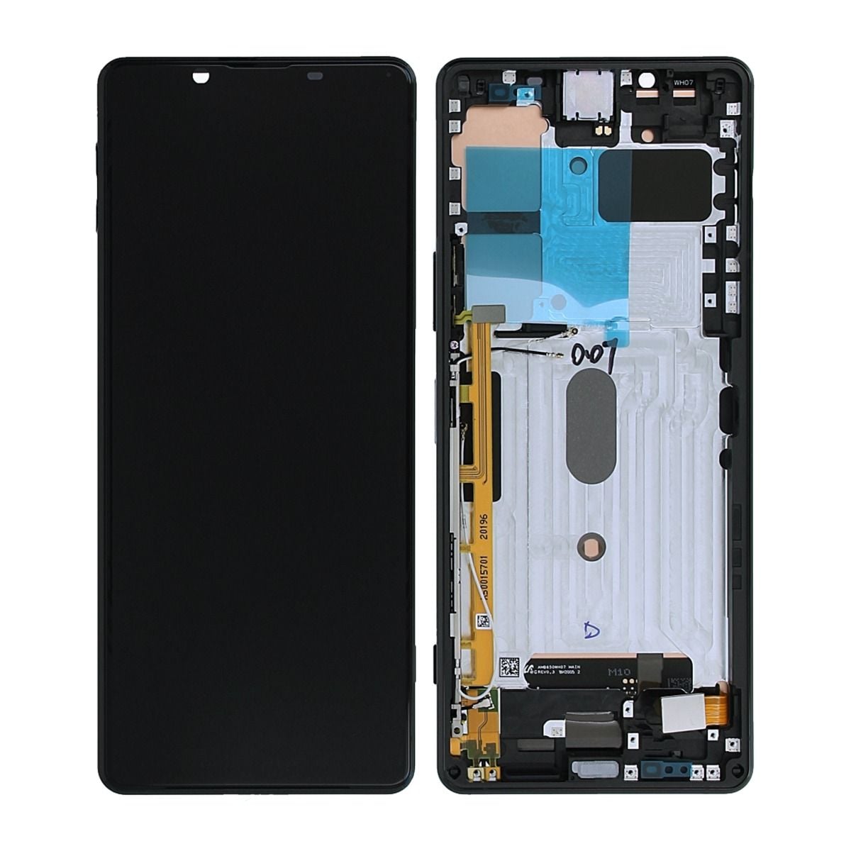 Sony Xperia 1 II XQ-AT51 XQ-AT52 Display med LCD Skärm - Svart