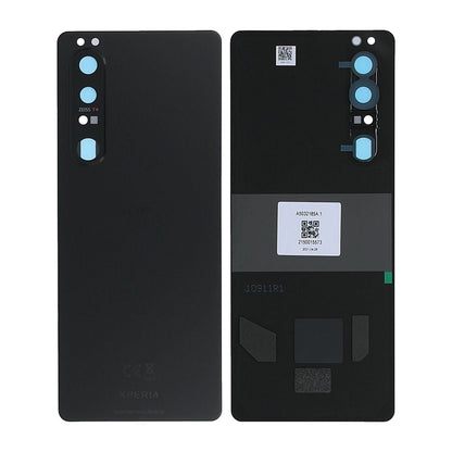 Sony Xperia 1 III XQ-BC52 XQ-BC62 Baksida - Svart