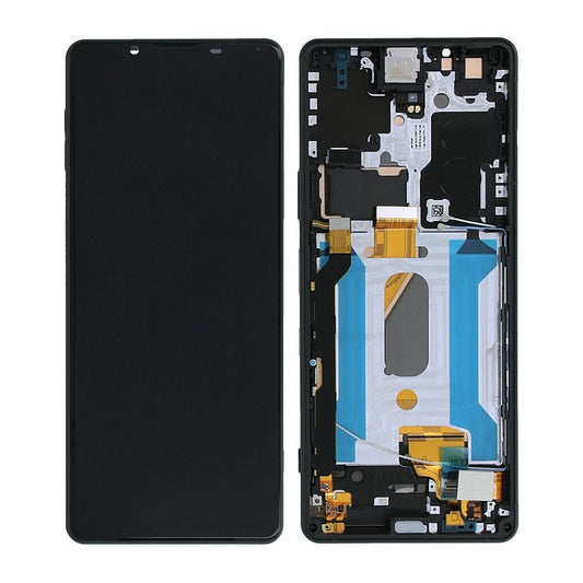 Sony Xperia 1 III XQ-BC52 XQ-BC62 Display med LCD Skärm - Svart