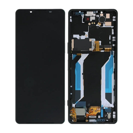 Sony Xperia 1 IV XQCT54 Display med LCD Skärm - Svart